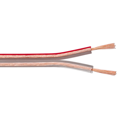 Speakercable / Twincable 2 x 0,50 mm�  transparent OFC
