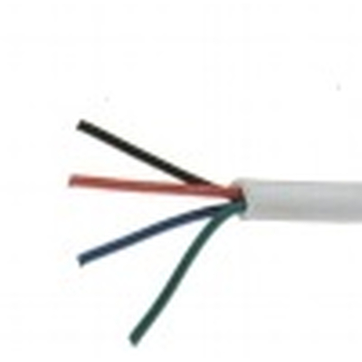 Steuerleitung 4 x 0,18mm weiß rund