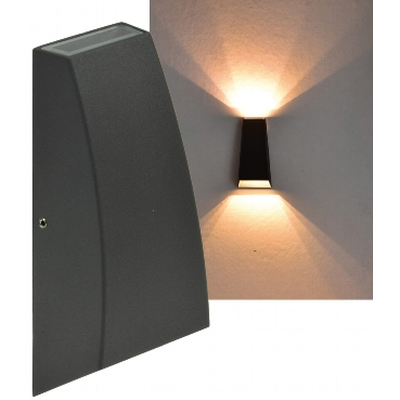 LED Wandleuchte 2x3W  warmwei� IP44 - Hilera 6