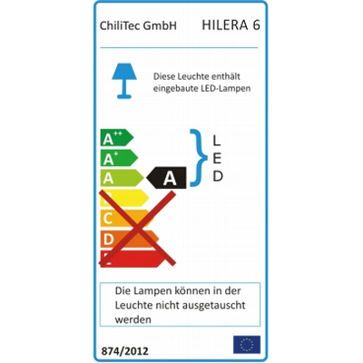 LED Wandleuchte 2x3W  warmwei� IP44 - Hilera 6