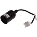E27 Fassung mit 15cm Kabel + Aufh�nger    Baustellen Fassung
