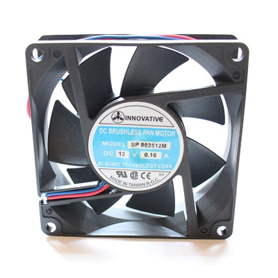 Fan 12VDC  80  x  80  x 25mm 160mA 2700 rpm - SP802512M