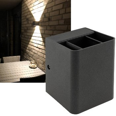 LED-Solarleuchte weiß IP44 Punto