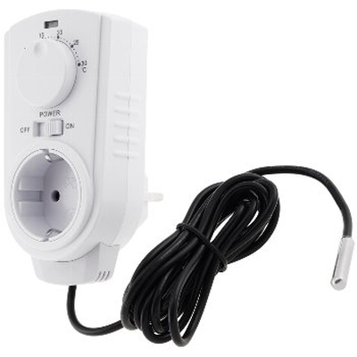 Socket thermostat 5-30�C 230V 16A&nbsp; external sensor