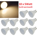 LED spotlight GU10 3000k 400lm 230V 5W warm white
