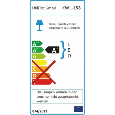 LED Wandleuchte 3W warmwei� IP65 - KWL-158