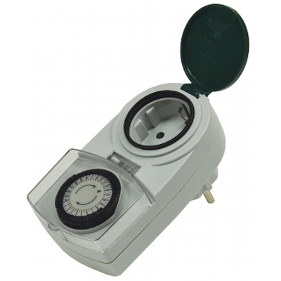 analog daily timer max. 3500W / 16A IP44 - AAZ-7