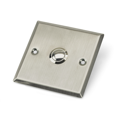 Stainless steel bell 86 x86mm with built-in button