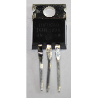 IRFBC  40PBF N-FET unipolar 600V 6.2A 96W TO220AB
