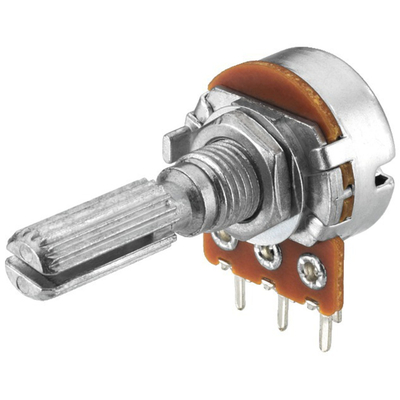 Potentiometer shaft mono   10K log - VRA-100M10
