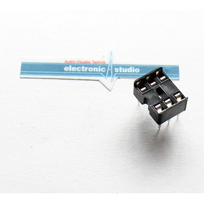 IC Fassung DIP  6 Polig Rasterma� 2,54mm