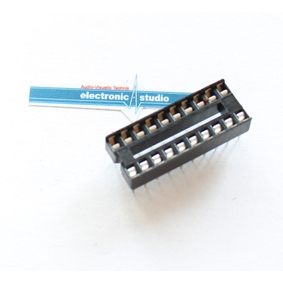 IC socket DIP 20 pin Pitch: 2.54mm
