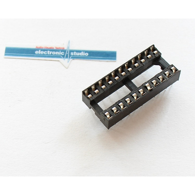 IC socket DIP 22 pin pitch 2.54mm