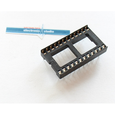 IC Fassung DIP 24 Polig Rasterma� 2,54mm