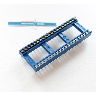 IC Fassung DIP 40 Polig Rasterma�: 2,54mm