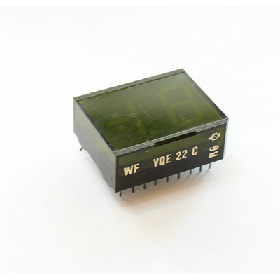 7 Segment Anzeige gr�n 1,5-stellig gem. Anode - VQE 22 C