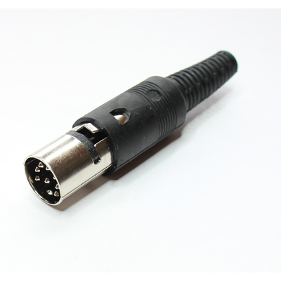 DIN connector male 8 pin 262 - MAS80S