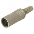 DIN connector female  8 Polig 262� - MAK80S