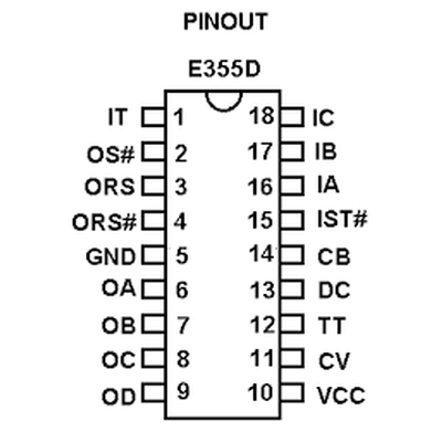 E355D elektronisches Zeitschalter von 100ms bis 10 min