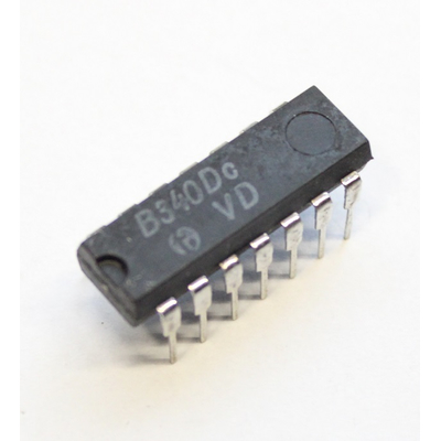 B340D low power array 4 Si NPN transistors