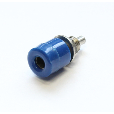 4mm banana socket blue 16A