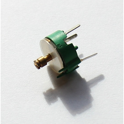 Adjustable capacitor  2.5pf - 25pf green 250VDC