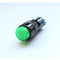 Action switch on/(on) 0,5A/250VAC 1A/24VDC with indicator...