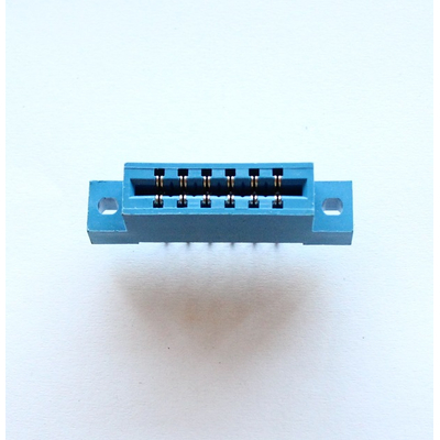    Card Edge Connector LW-S06A2G 6Px2 pitch=3.96mm Solt Socket Solder Lug