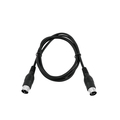 DIN connection cable 2 x 5 pin DIN plug 10m - DC-100