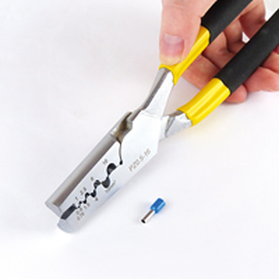Crimping pliers for end sleeves 0.5 - 16 mm