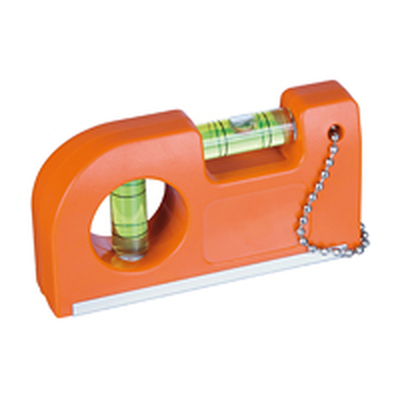 Spirit level with magnet and clip (set of 2)