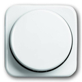 Control element for rotary dimmer dimmer alpine white -...