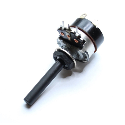 Potentiometer axial mono   22K lin with switch 2 x on