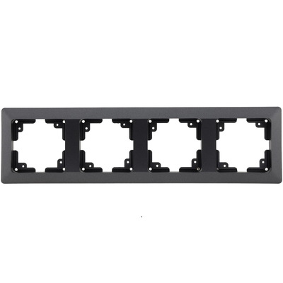 4-gang frame, anthracite
