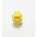 Button off/on 0.01A 32VDC yellow