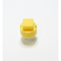 Button off/on 0.01A 32VDC yellow