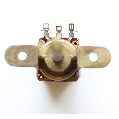 Potentiometer axial mono    5K lin mit Schalter 2 x ein 250VAC 2A