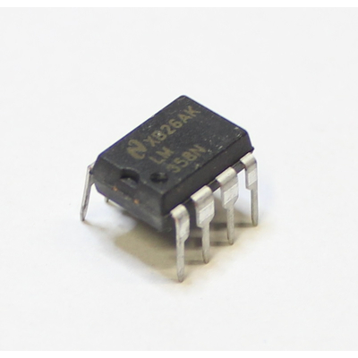 LM358N dual differential input operational amplifier