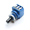 Potentiometer axial mono   10K lin mit Schalter 250VAC 10A