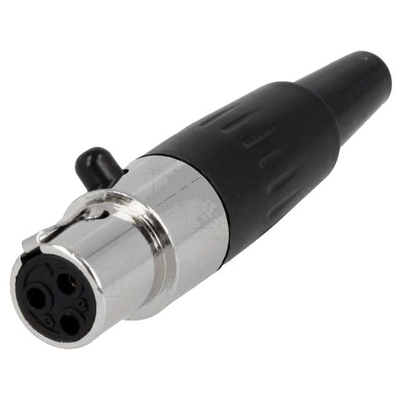 Mini XLR Kupplung 3 Polig -  AG3F
