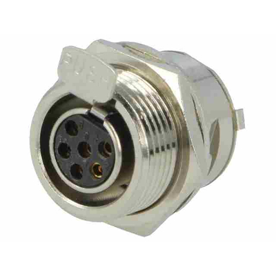 Mini XLR built-in socket 6 pin