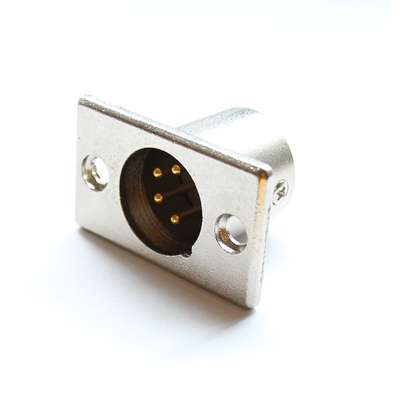 XLR built-in plug 4-pin