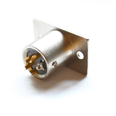 XLR-Einbaustecker 4 polig