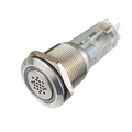 Full Metal Buzzer �19mm 6-12VDC