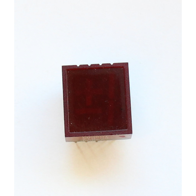 Fairchild 4 Segment Anzeige rot gem. Kathode - FND 501