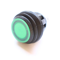Rocker switch on/off with indicator light 20A IP65 green