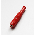 MKU 1 RT Miniature coupling 2 mm red