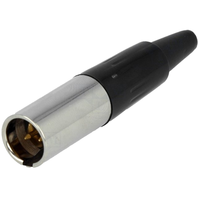 Mini XLR plug 3 pin -  AG3M