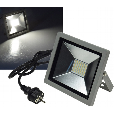 LED Floodlight SlimLine  30W neutral white 3000K IP44...