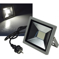 LED-Fluter SlimLine  30W neutralwei� 4000K IP44 silber -...